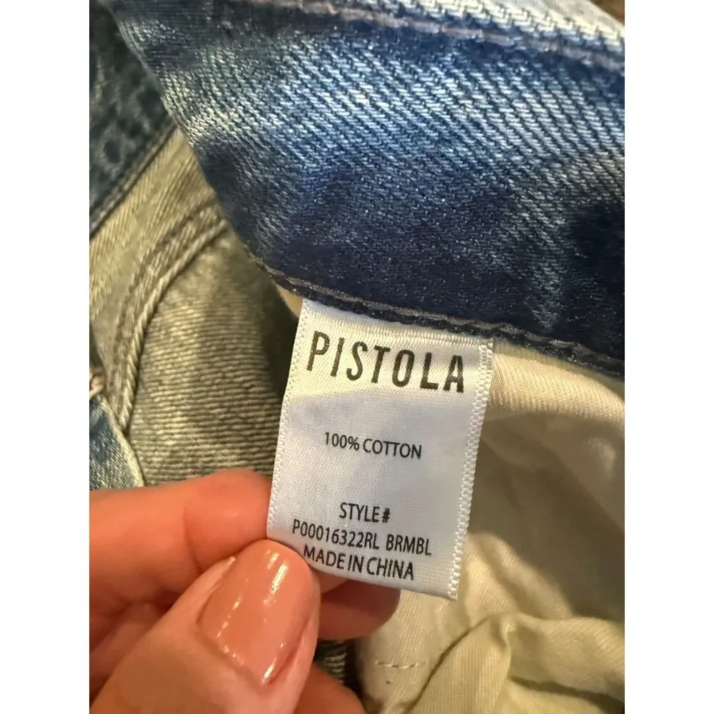 Pistola Cassie Jean Bramble Wash NWT Sz 28 - Picture 6 of 7